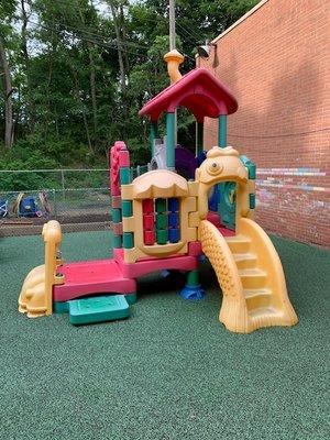 Outside play yard