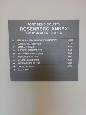 Fort Bend County departments