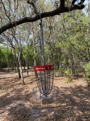 Basket one red is hanging. Very cool.