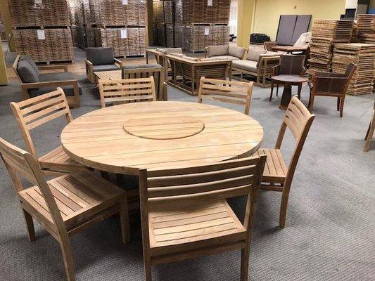 Custom Table with Lazy Susan