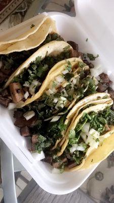 Tacos de Lengua ($2.50/ea.)