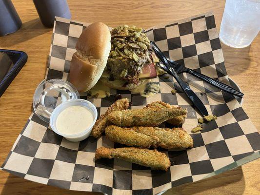 Dirty Hog and Fried Okra