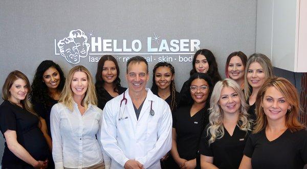 Dr. Marcuzzo opened Hello Laser in 2001. Our team of certified laser techs and aestheticians are some of the most experienced in Arizona.