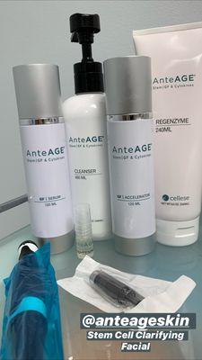 AnteAge Skincare for Microneedling