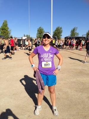 Wearing my Geek Pride running shirt, printed by the T-Shirt Diner.