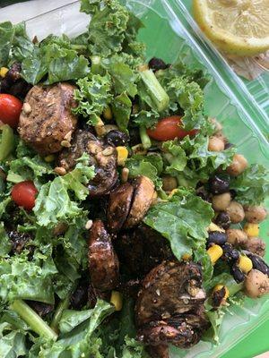 Roasted Chickpea Kale Bowl