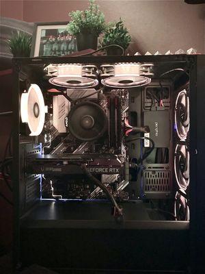 PC that had a parts transfer into another case.