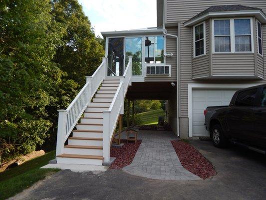 New Walkway and Patio