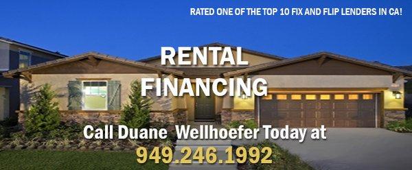 Get approved today for financing for your rental property!