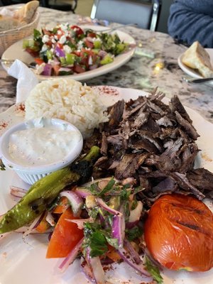 Gyro platter