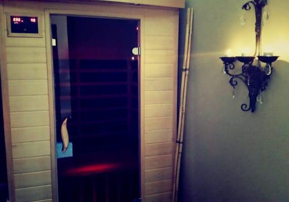 Infrared Sauna Therapy ~ relax, DETOX, cleanse, relieve pain, burn calories, SPEED healing, increase blood circulation & MORE!