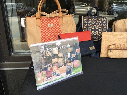 Short-term pop-up, by House of Cork Handbags