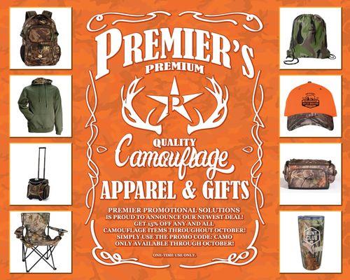 Check out our Camo products!