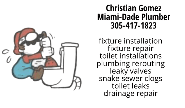 Christian Gomez Miami Dade Plumber