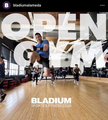 Bladium's Open Gym Days (Free Entry)