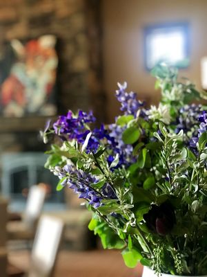 Flower arrangement by local florist, Bitterbrush Farms & Flora