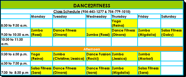 Dance2Fitness at Pembroke Pines