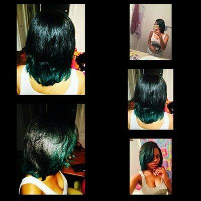 Natural Hair....Shampoo, Trim, Bleached and Colored