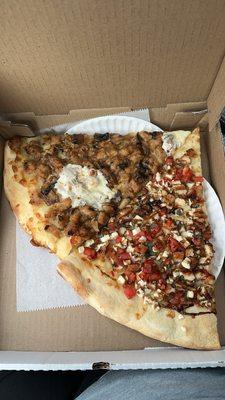 Chicken Marsala Slice and Chicken Fresco Slice