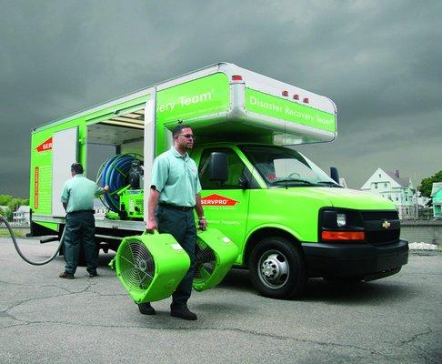 SERVPRO of Cheatham, Robertson and Dickson Counties is faster to any size disaster!