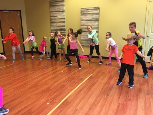 Zumba Kids classes are high-energy dance parties packed with kid-friendly routines