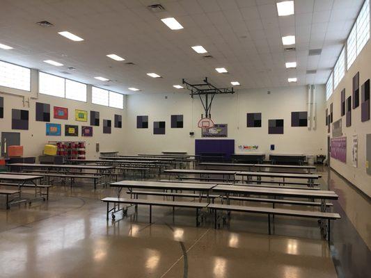 Gym/Cafeteria aka Thunderbird Hall.