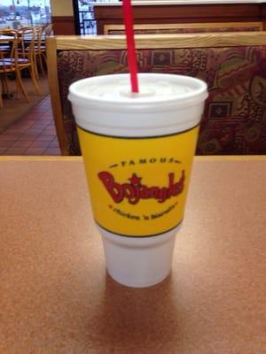 For a limited time sweet tea 32 oz. for only 99 cents