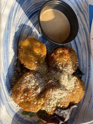 Fried green tomatoes