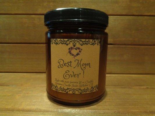 Mother's Day Beeswax Scented Candle