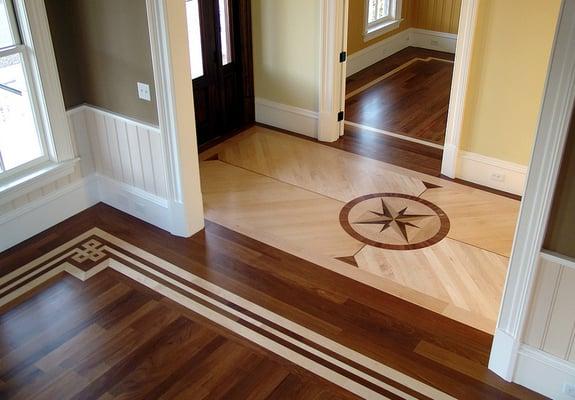 Hardwood Floor Inlays