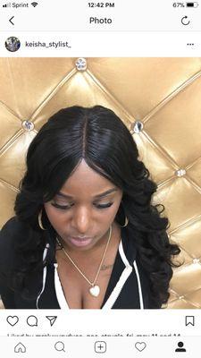 Full head with closure