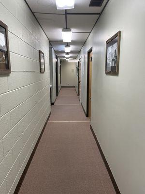 The hallway