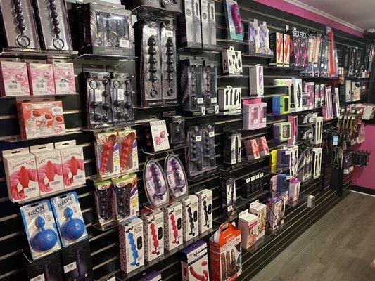 Good variety of items to fulfill all of your adult toy needs!