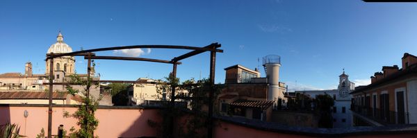 Our terrace, near Campo di Fiore in Rome