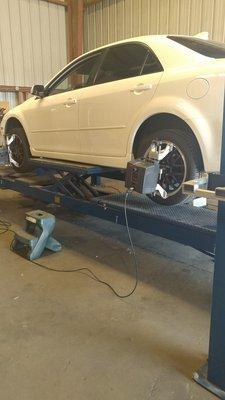 Wheel alignment