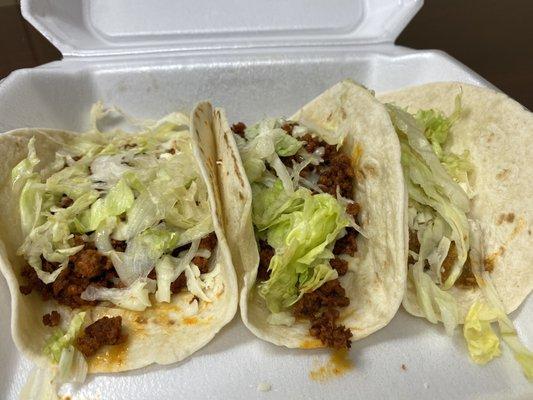 Chorizo Tacos