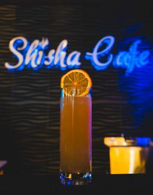 Signature Cocktail at shisha cafe