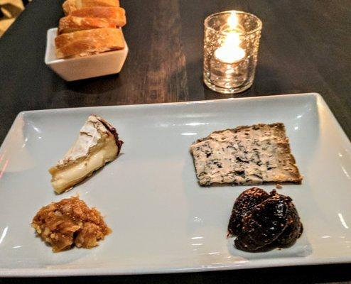 Cheese plate: Harrison & Valdeon