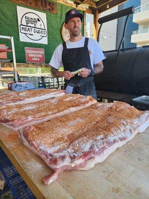 Making Porchetta