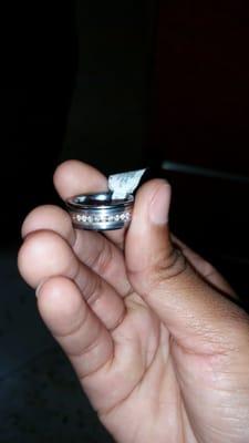 The ring I ended up getting for my other half.