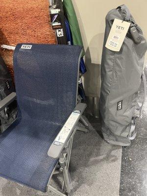 A $300 YETI lawn chair. ,ROFL. ,Felt kinda flimsy when sitting in it. Nowhere near worth $300