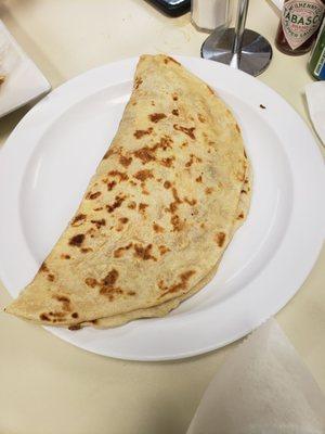 Chorizo Baleadas.