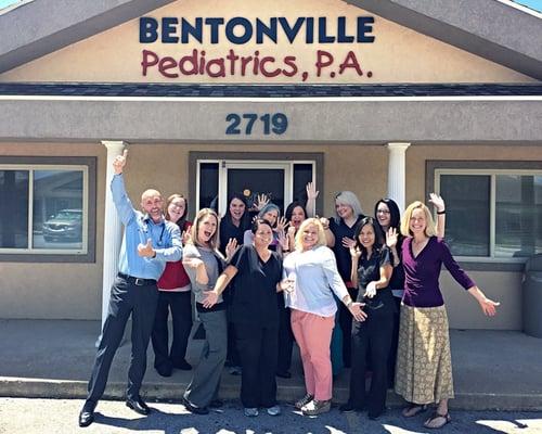 The Bentonville Pediatrics Team welcomes Summer!