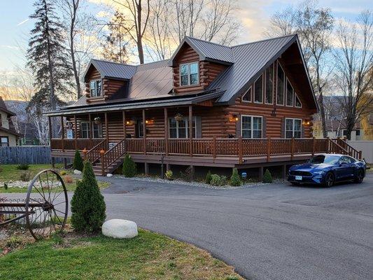 Lincoln Log Cabins