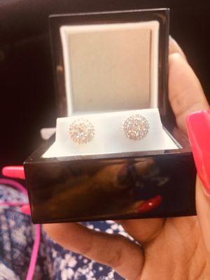 Diamond earrings