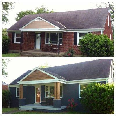 New Paint and Exterior Porch