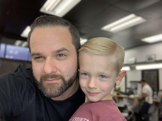 Father/Son haircuts