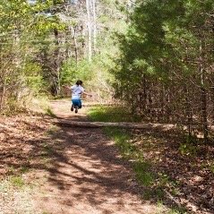 This wonderful play-based day-care/preschool teaches a love and understanding of friendship and nature.  The toddler hiking trails... magic!