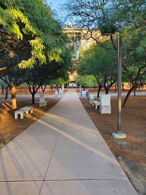 Library walk