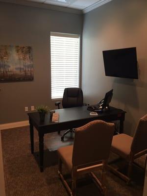 Consult room, where we will take you step by step through your procedures and the cost prior to your treatment!